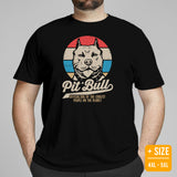 Pit Bull Dog Themed Clothes - Gifts for Dog Lovers - Funny Canine Tee Shirts For Humans - Official Dog Of The Coolest People T-Shirt - Black, Plus Size