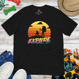 Pit Bull Dog Themed Clothes - Gifts for Hikers, Campers & Bully Dog Lovers - Funny Canine Tee Shirts For Humans - Explore T-Shirt - Black