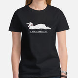 Bunny Shirt - Rabbit Tee Shirts - Presents, Gift Ideas for Outdoorsmen, Hunters, Nature & Animal Lovers - Funny I Don't Carrot All T-Shirt - Black, Women
