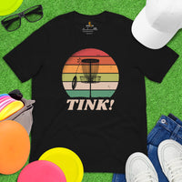 Yeet Shirt - Disk Golf Shirt - Gift for Disc Golfer - Disc Golf Apparel & Attire - Disc Golf T-Shirt - Disk Golf Gifts - Funny Tink! Shirt - Black