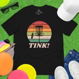 Yeet Shirt - Disk Golf Shirt - Gift for Disc Golfer - Disc Golf Apparel & Attire - Disc Golf T-Shirt - Disk Golf Gifts - Funny Tink! Shirt - Black