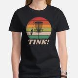 Yeet Shirt - Disk Golf Shirt - Gift for Disc Golfer - Disc Golf Apparel & Attire - Disc Golf T-Shirt - Disk Golf Gifts - Funny Tink! Shirt - Black, Women