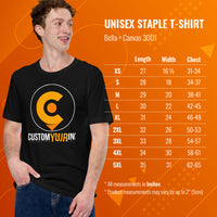 Hockey Game Outfit & Attire - Bday & Christmas Gift Ideas for Hockey Players & Goalies - Retro Anaheim Hockey Emblem Fanatic T-Shirt - Size Chart