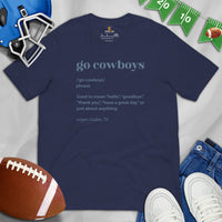 Texas T-Shirt - TX Shirt - Dallas T-Shirt - Game Day Shirt - Funny Football Shirt - Gift for Football Fan - Define Shirt - Go Cowboys Shirt - Navy