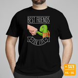 Tortoise T-Shirt - Loggerhead, Land, Sea & Nautical Turtle Shirt - Best Friends For Life Shirt - Gift for Turtle Dad/Mom & Lovers - Plus Size