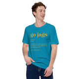 Jacksonville Football Fanatic Vintage Graphic T-Shirt: Ideal Gifts for Football Fans - Game Day Tee - Funny Go Jags Definition Shirt - Aqua