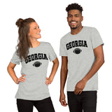 Georgia Football T-Shirt - Game Day Shirt - Football Tee - Vintage Football Shirt - Gift for Football Fan & Lover - Vintage Georgia T-Shirt - Athletic Heather, Unisex