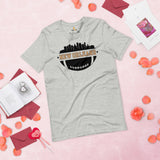 New Orleans Skyline Football Fanatic Vintage Graphic T-Shirt: Gift Ideas for Him & Her, Football Fans - Retro Game Day Shirt - Athletic Heather