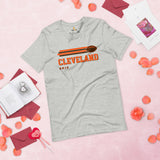 Cleveland, Ohio Football Fanatic Vintage Graphic Shirt: Ideal Gifts for Him & Her, Football Fans - Game Day Shirt - Athletic Heather