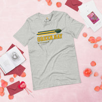 Green Bay, Wisconsin Football Fanatic Vintage Graphic Shirt: Ideal Gifts for Him & Her, Football Fans - Game Day Shirt - Athletic Heather