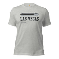 Las Vegas, Nevada Football Fanatic Vintage Graphic Shirt: Ideal Gifts for Him & Her, Football Fans - Game Day Shirt - Athletic Heather