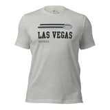 Las Vegas, Nevada Football Fanatic Vintage Graphic Shirt: Ideal Gifts for Him & Her, Football Fans - Game Day Shirt - Athletic Heather