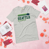 Seattle, Washington Football Fanatic Vintage Graphic Shirt: Ideal Gifts for Him & Her, Football Fans - Game Day Tee - Athletic Heather