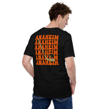 CA T-Shirt - California T-Shirt - Game Day Shirt - Ice Hockey Shirt - Vintage Hockey Shirt - Gift for Hockey Player & Lover - Anaheim Shirt - Black, Back