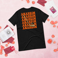 CA T-Shirt - California T-Shirt - Game Day Shirt - Ice Hockey Shirt - Vintage Hockey Shirt - Gift for Hockey Player & Lover - Anaheim Shirt - Black, Back