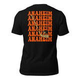 CA T-Shirt - California T-Shirt - Game Day Shirt - Ice Hockey Shirt - Vintage Hockey Shirt - Gift for Hockey Player & Lover - Anaheim Shirt - Black, Back