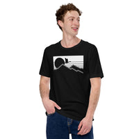 Upland Hunting Shirt - Presents, Gift Ideas for Bird Lovers, Hunters, Birdwatchers, Birders - Silly Goose & Duck Shirt - Mallard T-Shirt - Black