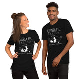 Guinea Pig Anatomy T-Shirt - Furry Potato Shirt - Cavy Whisperer & Lovers Shirt - Gift for Rodent Dad/Mom & Pet Owners - Zoology Tee - Black, Unisex