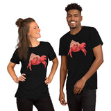 Crawfish, Crayfish, Crawdad & Lobster T-Shirt - Fishing & PFG Tee - Gift for Fisherman - Dabbing Hermit Crab Shirt - Master Baiter Tee - Black, Unisex