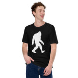 Video Game T-Shirt - Christmas & Birthday Gaming Gift For Him, A Typical Gamer - Bigfoot, Sasquatch The Circle Game Gotcha Meme Shirt - Black