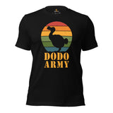 Funny Video Game T-Shirt - Christmas & Birthday Gaming Gift Ideas For Him, A Typical Gamer & Video Game Lovers - Dodo Army Shirt - Black