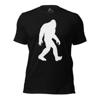 Video Game T-Shirt - Christmas & Birthday Gaming Gift For Him, A Typical Gamer - Bigfoot, Sasquatch The Circle Game Gotcha Meme Shirt - Black