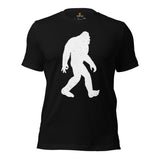 Video Game T-Shirt - Christmas & Birthday Gaming Gift For Him, A Typical Gamer - Bigfoot, Sasquatch The Circle Game Gotcha Meme Shirt - Black