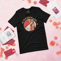 Funny DnD & RPG Games T-Shirt - Gaming Gift Ideas for Him & Her, Typical Gamers & Game Lovers - I'm A Healer But Sarcasric Geeky Shirt - Black