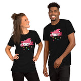 Funny DnD & RPG Games T-Shirt - Xmas Gaming Gift Ideas for Him & Her, Typical Gamers & Bongo Cat Lovers - Adorable Wizard Cat D&D Shirt - Black, Unisex