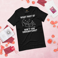 Football Fanatic Vintage Graphic T-Shirt - Gift Ideas for Football Fans - Game Day Tee - Funny What Part Of Don't You Understand Shirt - Black