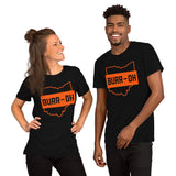 Cincinnati Football Fanatic Vintage Graphic T-Shirt: Retro Style, Ideal Gift for Football Enthusiasts & Fans - Burr Oh Game Day Shirt - Black, Unisex