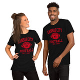 Kansas City Est.1960 T-Shirt - Football Fanatic Vintage Graphic Shirt: Retro Style, Ideal Gifts for Football Fans - Game Day Shirt - Black, Unisex