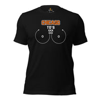 Chicago TD's T-Shirt - Funny Football Fanatic Shirt: Ideal Gifts for Football Moms, Fans & Supporters - Sarcastic Game Day Shirt - Black