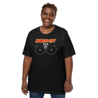 Kansas City TD's T-Shirt - Funny Football Fanatic Shirt: Ideal Gifts for Football Moms, Fans & Supporters - Sarcastic Game Day Shirt - Black, Plus Size