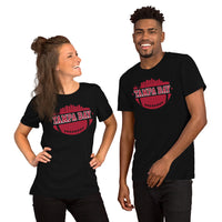 Tampa Bay Skyline Football Fanatic Vintage Graphic T-Shirt: Gift Ideas for Him & Her, Football Fans - Retro Style Game Day Shirt - Black, Unisex