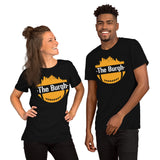 The Burgh Skyline Football Fanatic Vintage Graphic T-Shirt: Ideal Gift for Him & Her, Football Fans - Retro Style Game Day Shirt - Black, Unisex