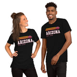 Arizona Est.1898 Football Fanatic Vintage Graphic Shirt: Gift Ideas for Him & Her, Football Fans - Retro Style Game Day Shirt - Black, Unisex