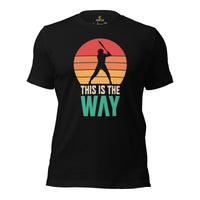 Funny Baseball T-Shirt - Gift Ideas for Him & Her, Baseball Lovers & Enthusiasts - This Is The Way Tee - Game Day Tees for Men & Women - Black