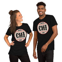 Vintage Baseball T-Shirt - Gift Ideas for Him & Her, Baseball Lovers & Enthusiasts - South Chicago Side Shirt - Retro Game Day Tee - Black, Unisex