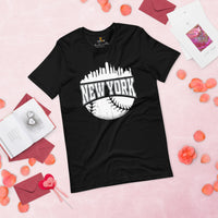 Vintage Minnesota Skyline Baseball Fanatic Shirt: Gift Ideas for Him & Her, Baseball Lovers & Enthusiasts - Retro Style Game Day Shirt - Black
