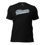 Vintage Chicago Baseball Fanatic Shirt: Ideal Gifts for Him & Her, Baseball Lovers & Enthusiasts - Retro Style Game Day Shirt - Black