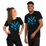 Vintage Miami Baseball Emblem Fanatic T-Shirt: Ideal Gifts for Him & Her, Baseball Lovers & Enthusiasts - Retro Style Game Day Shirt - Black, Unisex