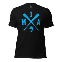 Vintage Miami Baseball Emblem Fanatic T-Shirt: Ideal Gifts for Him & Her, Baseball Lovers & Enthusiasts - Retro Style Game Day Shirt - Black