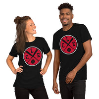 Vintage Cleveland Baseball Emblem Fanatic T-Shirt: Gift Ideas for Him & Her, Baseball Lovers & Enthusiasts - Retro Style Game Day Shirt - Black, Unisex