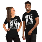 Hockey Game Outfit & Attire - Ideal Bday & Christmas Gifts for Ice Hockey Players & Goalies - Funny WTF Win The Face-Off T-Shirt - Black, Unisex