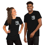 Los Angeles T-Shirt - California T-Shirt - Hockey Tee - Game Day Shirt - Vintage Hockey T-Shirt - Gift for Hockey Player & Lover - LA Shirt - Black, Front, Unisex