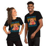 Disk Golf Shirt - Gift for Disc Golfer - Disk Golf Apparel, Disc Golf Attire - Disc Golf T-Shirt - Bourbon Because Murder Is Wrong T-Shirt - Black, Unisex