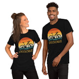 Cycling Gear - Bike Clothes - Biking Attire, Outfits, Apparel - Unique Gifts for Cyclists, Bicycle Enthusiasts - Vintage Cycologist Tee - Black, Unisex