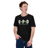 Pickleball Shirt - Pickle Ball Sport Outfit, Clothes For Men & Women - Gifts for Pickleball Players - Obsessive Pickleball Disorder Tee - Black