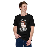 Shih Tzu Dog Themed Clothes & Attire - Funny Canine Tee Shirt For Humans - Gifts for Dog Lovers - Coolest Shih Tzu Grandpa T-Shirt - Black